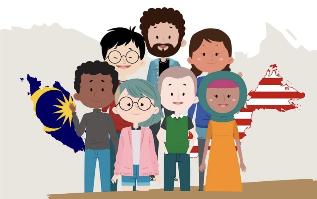 Gambar Kartun Perpaduan Kaum Gambar Pelbagai Kaum Di Malaysia Cartoon